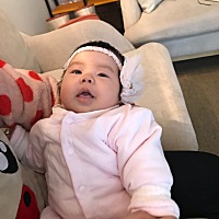 宝儿四十五天啦，妈妈爱你😘❤️