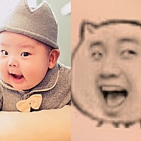 生了个表情包？！