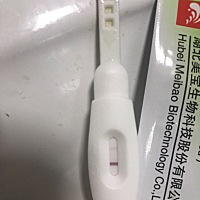 早上测的，这是有还是没有啊？感觉颜色好淡，上个月26号来的大姨妈，10号的排卵日