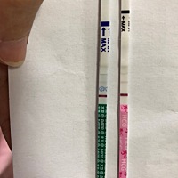 每次都是用两种不同的试纸测，有加深，但不明显