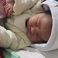 正月十五，8.1斤的胖娃娃出生了！38周3天