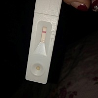 今天又测了一下，没怀，还出了点血，失望，沮丧，我放弃了