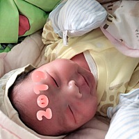 顺产七斤小王子 提前半个月的宝宝👶