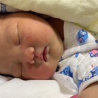 报喜啦.2月16号下午3点33剖腹产  我的小棉袄出生啦（是个八斤四两的小胖妞☺️☺️）