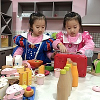两个小公主五岁半了，乖巧可爱。但婆婆家还是想能有个男孩！努力备孕，希望我能如愿有个乔治弟弟