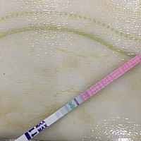 有没有知道这是怎么回事？末次1月31日，还有5天来大姨妈，早孕白板，排卵试纸一直这个样子，颜色好像还...