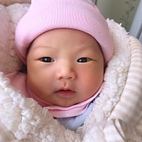 宝贝第五天我们出院回家啦