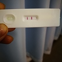 过完年就去拜观音菩萨了，感谢菩萨保佑。 刚刚买来测的结果。 上个月末次23的