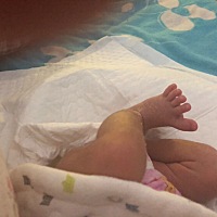 我家小猪🐷娃已经7斤6两了，连医生都夸长得快😚