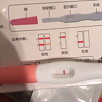 末次月经1.26-1.31，今天中午试了下，这是不是有了呀٩😛ི۶٩😛ི۶