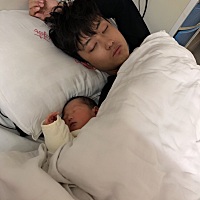 破腹产6斤男宝一枚，愿我小豆芽不求大富大贵只求健康快乐