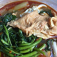 又偷吃一次麻辣烫，明知道很不应该就是仍不住，骂我吧