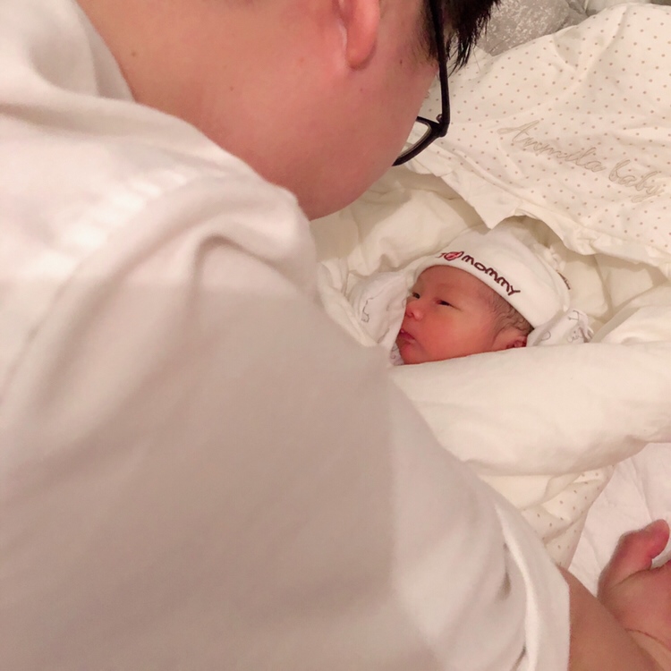 2月14日出院回家拍的