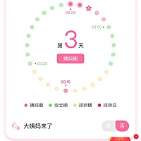 今天是来大姨妈的第三天还没来就是胸有点涨胸头也有点涨不是疼然后还没有食欲饿了吃两口就饱是怀孕了吗...