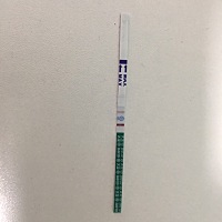 这是什么情况？大姨妈推迟三天了。前几次测都显示一道杠，今天早上这样。