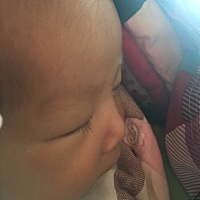 宝宝16天啦，每天都好乖的，希望你健康快乐的成长，妈妈爱你❤️❤️❤️