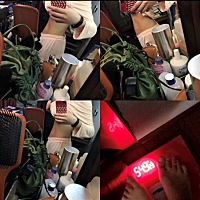 产后8天的我和现在的我。我现在身高174，体重98到 100，二孩。不吃药不节食，我老二马上快一岁了也不反...