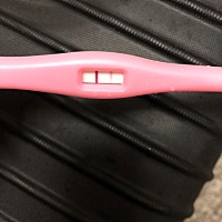 请问各位朋友 我这是怀孕了吗