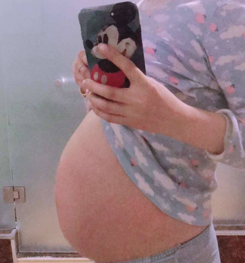 孕30 ，从103直接长到150了😔