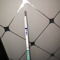 还有两天下次例假，这个是意念灰吗？