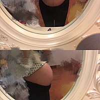 35周的肚子，一个多月就卸货了，大家猜猜男女，娱乐下～