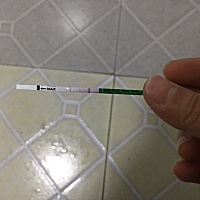 2.8来的月经，现在3.9不知道有没有怀，第一张是3.7号晚测的，第二张是3.8号测的，最后一张是刚刚，不过...