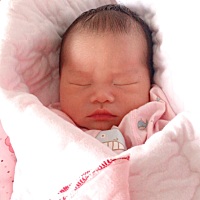 我家的大宝贝儿，2月25号11点36生，3.19kg。 24点开了4指进产房大厅等候，在我之后去的都生了好几个我迟...