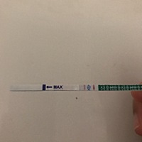 2月7号来的大姨妈，最近老有姨妈感，但没来，刚才测了一下，应该不会炸糊吧，准备明天早上再测一下