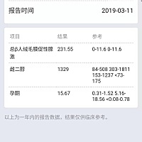 求会看的姐妹们帮我看下怀上了吗？验血的结果，在手机里查的，还没去医院问医生