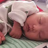 还有3天满月了，我的小宝贝