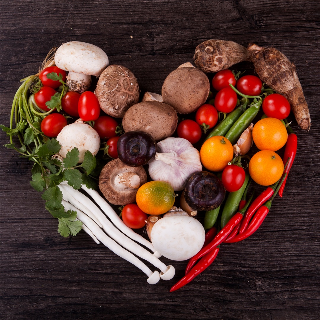 多吃蔬菜和水果，身体棒棒哒！