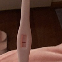 帮我看看怀上了吗。