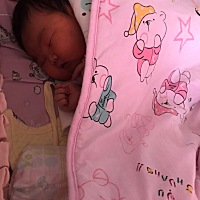 宝宝出生啦 ✌️ 3月8号上午剖腹产女宝一枚