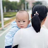 90后一女一儿，满足了。