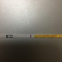 金秀儿ZZY试纸会不会炸糊？为了避免炸糊，我今天连续测了三根都是淡粉色，但是昨天去医院查血说未怀孕，...