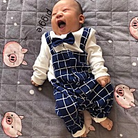 昊哥儿今天2个月喽！