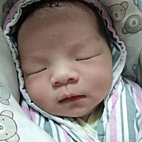 3.14顺产生下小情人一枚，愿圈里的妈妈们超快发动，平安顺产～😘