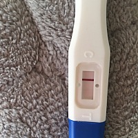 今早测得基本看不出来，希望好孕