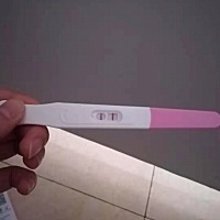 昨天测了，居然怀上了，有点不敢相信，都没做好准备，一点感觉都没有……