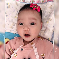 二宝宝一天天在长大 越来越像小帅哥了