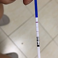 能不能告诉我这是怀孕了嘛，护士说这个测得不准……我不知道