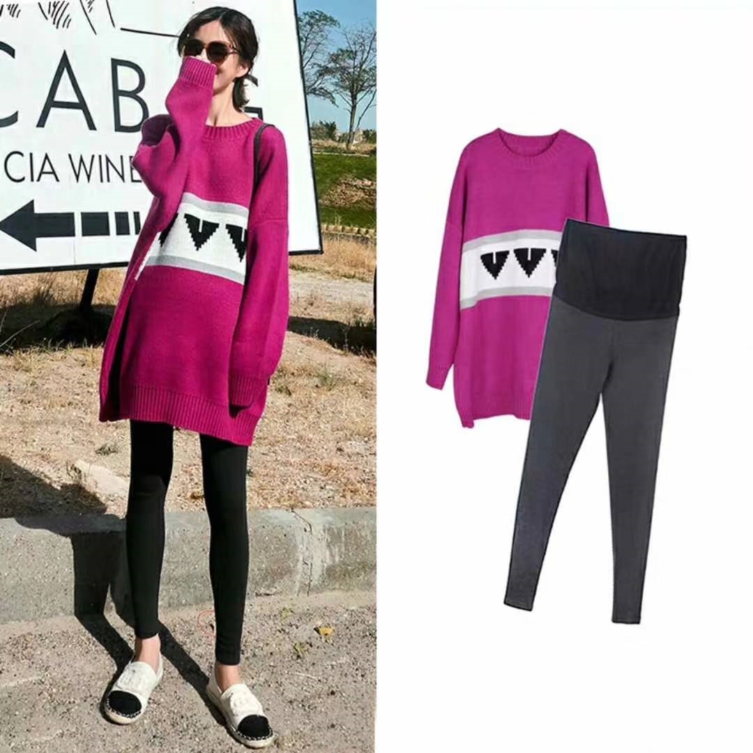 打底拖腹裤可以说非常舒服，孕麻穿着行动方便