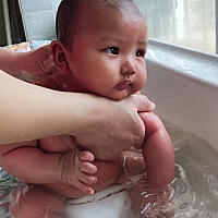 俊逸92天了～妈妈希望你健健康康的长大