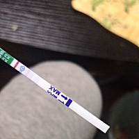 备孕半年 昨晚和今早测的 今天偏淡了