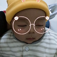 可怜鼻塞的小可爱，希望天气变暖快点吧，这样一周过四个季节小宝宝真的不好受啊😖😖