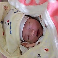 3.18八点喜得爱女，侧切