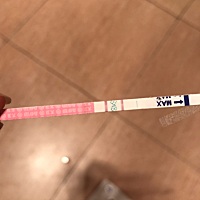上个月20号月经，今天20号了，测排卵试纸如下，早孕白板，月经还没有来，这是什么情况。