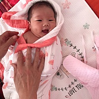 快出满月了 终于快熬出来了 期待宝宝一天一天的成长 妈妈爱你❤