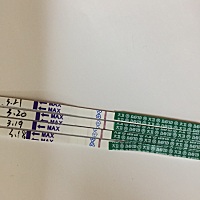 月经推迟20天了，早孕试纸连续四天都是弱阳，小腹有刺痛感，能好孕吗？