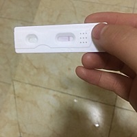 二月十六号来的这个月还没来。怎么验的是白板